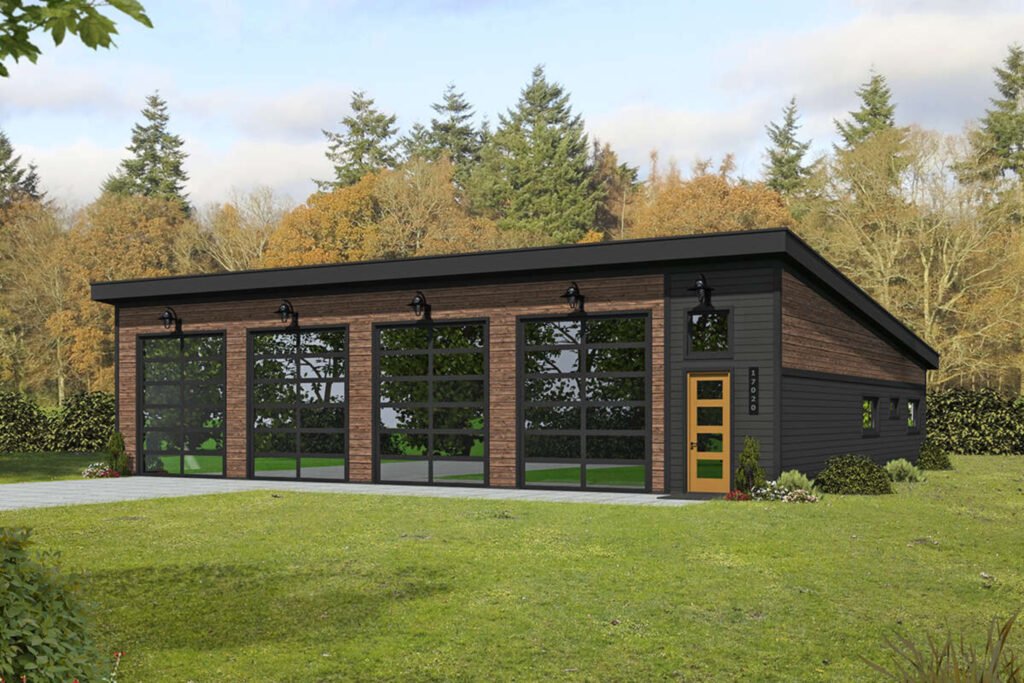 Four Car Garage Shed: Size, Cost and Planning Guide